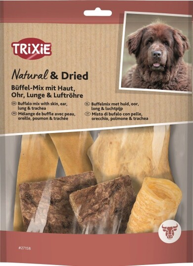 Trixie Buffalo Mix 130 g - Hundesnacks med Biff og Grønt Trixie Buffalo Mix 130 g - Hundesnacks med Biff og Grønt