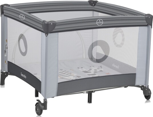 Lionelo BONNIE Lekegrind  for Barn &  Baby Grey Stone