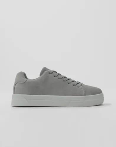 Selected Men Slmdavid Chunky Suede Sneaker 2.0 N Lave sneakers Grå
