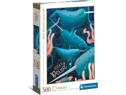 Clementoni Narwhal 500 Stykker Kunst 10 År