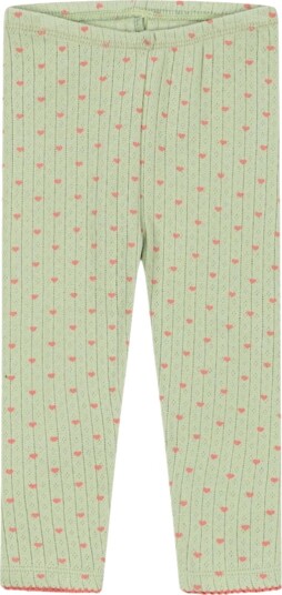 Konges Sløjd Leggings Minnie Hjerte lo Konges Sløjd 4 år (104) Leggings Grønn Rosa