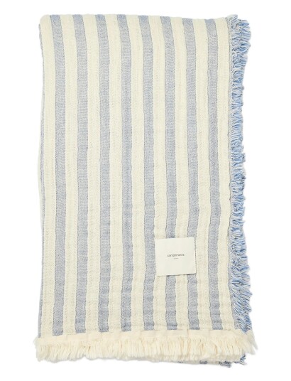 compliments Turin Throw Blue 135X210CM compliments Turin Throw Blue 135X210CM