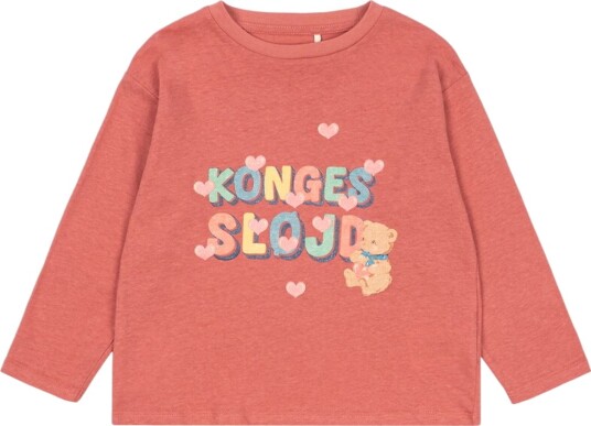 Konges Sløjd Genser Era Faded Rose m. Trykk Konges Sløjd 6 år (116) Genser Rosa Rød