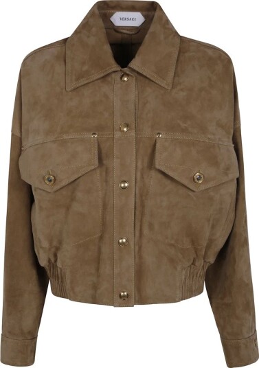 Versace, Dame, Jakker, Brun, S,
