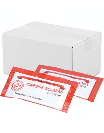100 stk Premium Kinesisk Soyasaus Porsjonspakke 1 kg Kina 100 stk Premium Kinesisk Soyasaus Porsjonspakke 1 kg Kina
