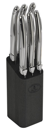 Jean Dubost Laguiole Kniv 6 stk rustfri Jean Dubost Laguiole Kniv 6 stk rustfri