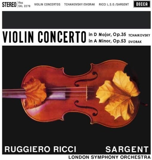 Ricci Violin Concerto LP/Vinyl