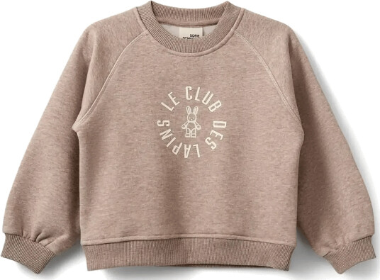 Sofie Schnoor Baby and Kids Eliskb Sweatshirt Brown 110 Sofie Schnoor Baby and Kids Eliskb Sweatshirt Brown 110