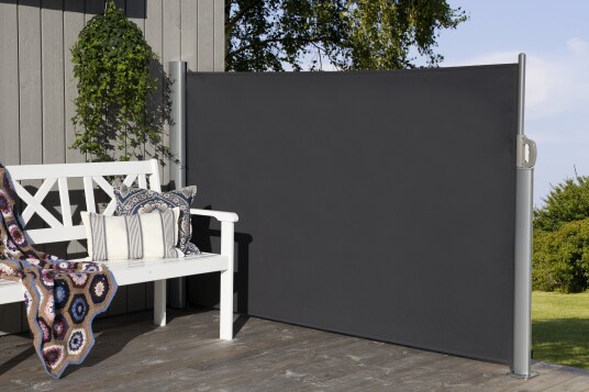 SIDESEIL 300X140 CM GRÅ