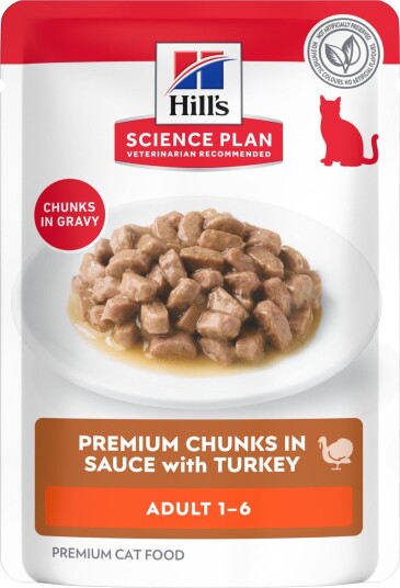 Hill'S Science Plan Adult Våtfôr Til Voksne Katter Kalkun 24 X 85 G