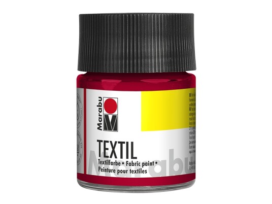 Marabu 17160005031 Rød Tekstil Maling Væske 50 Ml 1 Stykker