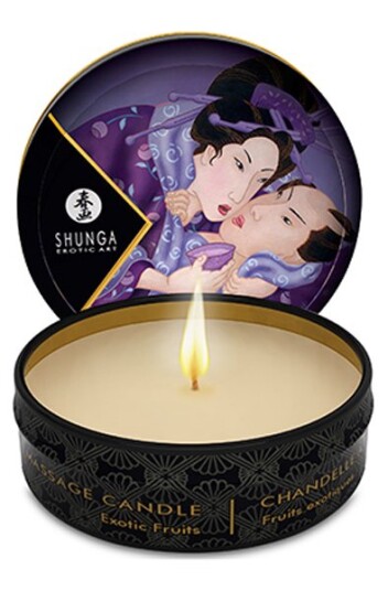 Shunga Erotic Art Massage Candle Exotic Fruits 30ml Shunga Erotic Art Massage Candle Exotic Fruits 30ml