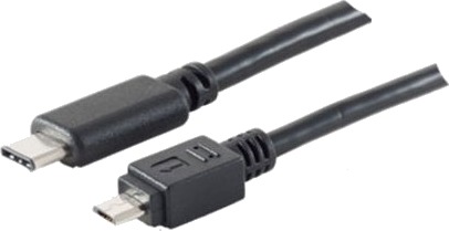 Shiverpeaks Bs77145-1.0 1 M Micro-Usb B Usb C Hankjønn/Hankjønn 0,48 Gbit/S Sort
