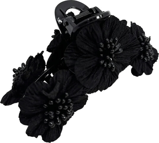 Pipol"s Bazaar Carmen Small Clamp Black Black ONE SIZE Pipol"s Bazaar Carmen Small Clamp Black Black ONE SIZE