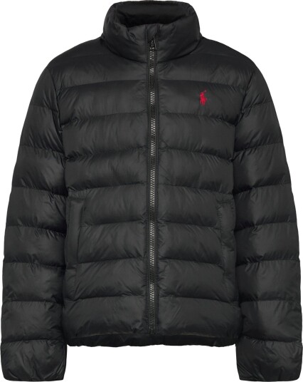 Ralph Lauren Kids The Colden Packable Quilted Jacket Black 150 161