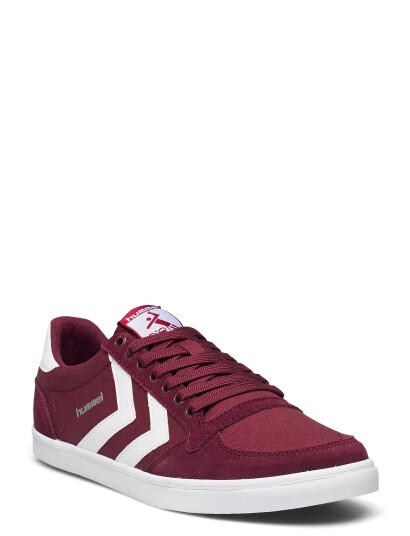 Hummel Hummel Slimmer Stadil Low - Red - 43 Hummel Hummel Slimmer Stadil Low - Red - 43