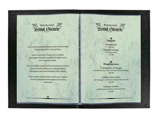 Sigel Design Paper DP263 - Pastellgrønn - A4 (210 x 297 mm) - 90 g/m² - 100 ark marmorert papir