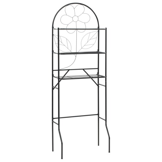 Baderomsstativ 60x33x174 cm - sort Baderomsstativ 60x33x174 cm - sort