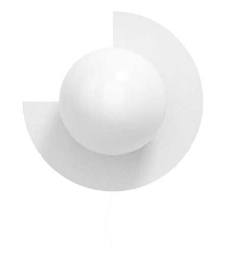 Swedish Ninja - Candy Little Circle 270 S Vegglampe Cottoncandy White Swedish Ninja