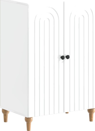 vidaXL Sko Skap ALKMAAR 59,5 x 39,5 x 90 cm Konstruert tre