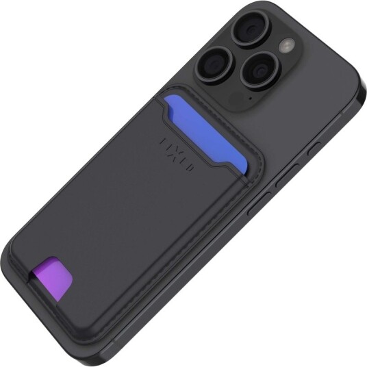 FIXED Mag Wallet Tracker for Apple Find My - Svart lommebok tracker
