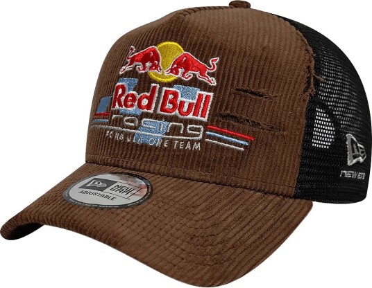 New Era Distressed Cord Trucker Rbull CHS One Size New Era Distressed Cord Trucker Rbull CHS One Size