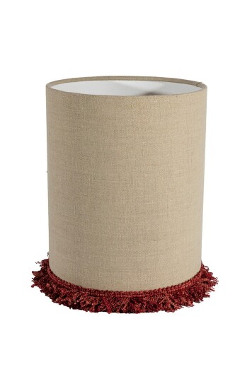 Alde & Lind Sylinder D24 Lin frans Beige Alde & Lind Sylinder D24 Lin frans Beige
