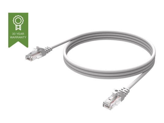 VISION Techconnect - nettverkskabel - 50 cm - hvit
