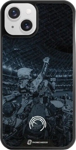 Phonecases3D iPhone 13 Norges Motorsportforbund 3D mobildeksel, svart