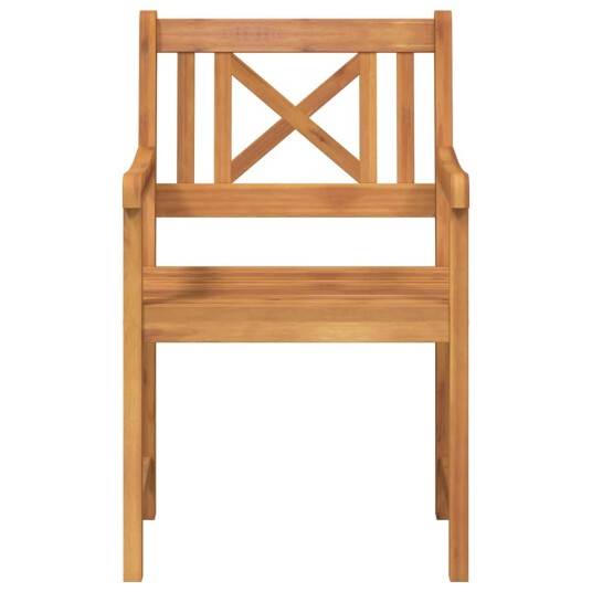 Hage Stoler 2 stk 56x56x90 cm Solid Tre Akasietre Hage Stoler 2 stk 56x56x90 cm Solid Tre Akasietre