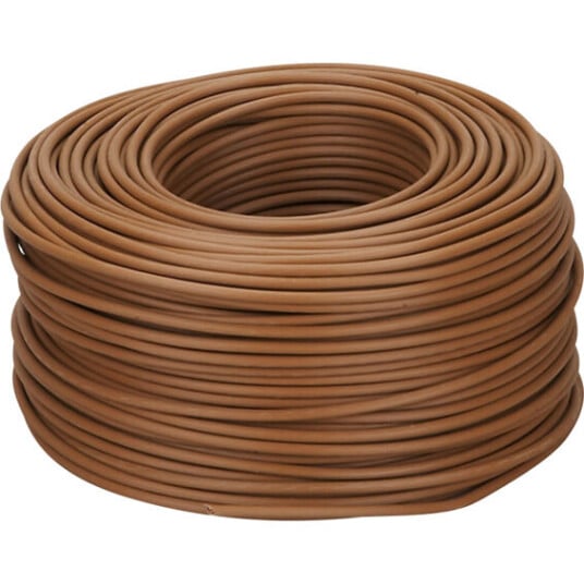 Namron PN 6mm² Brun Bunt 25 m - 59376