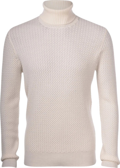 Gran Sasso Herre Strikkevarer Beige M,