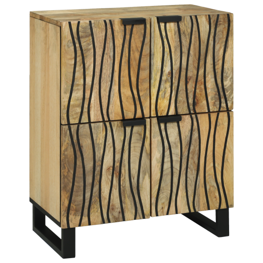  Sidebord Brun 60 x 33 x 75 cm heltre mango