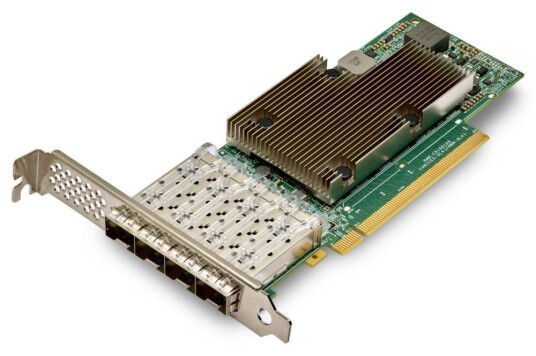Lenovo Broadcom 57504 - nettverksadapter - PCIe 4.0 x16 - 10/25 Gigabit SFP28 x 4