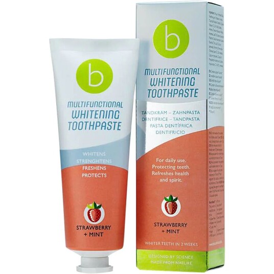 beconfiDent Multifunctional Whitening Toothpaste 75 ml Toothbrushes