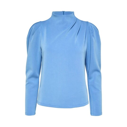 Selected Femme Blå valgte femme slffenja ls t-hals topp genser Blå M