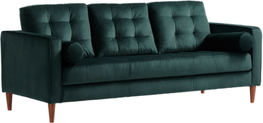 Loule sofa 3-seter Grønn