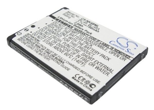 Nokia 6111 batteri (750 mAh 3.7 V, Sort)