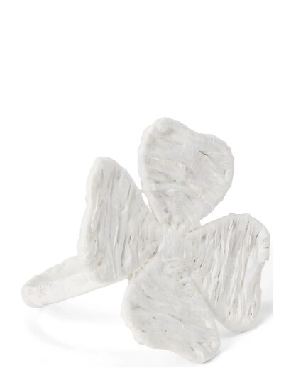 Lexington Home Raffia Four-Leaf Clover Napkin Ring - White - ONE SIZE Lexington Home Raffia Four-Leaf Clover Napkin Ring - White - ONE SIZE