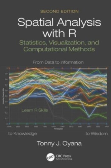 Spatial Analysis With R Av Tonny J. Oyana