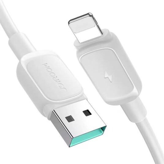 Joyroom USB til Lightning Kabel 1,2 m - 2,4A Hvit