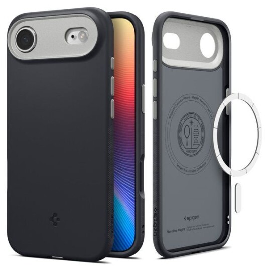 Spigen Nano Pop MagSafe Deksel til iPhone 17 Air - Svart