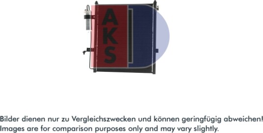 Kondensator klimaanlegg AKS DASIS 142039N