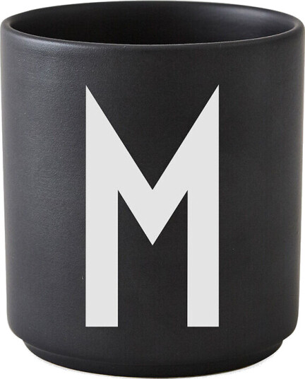 Design Letters kopp svart M