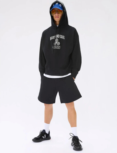 7 DAYS Active Organic Sweatshorts Black S 7 DAYS Active Organic Sweatshorts Black S