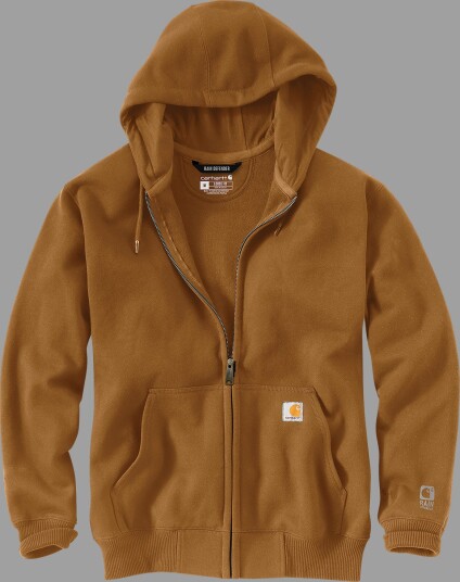 Carhartt Men"s Paxton Full Zip Sweatshirt Carhartt Brown XXL