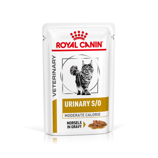 Royal Canin Urinary S/O Moderate Calorie Kattemat 85 g - Veterinærfôr 12-pakning