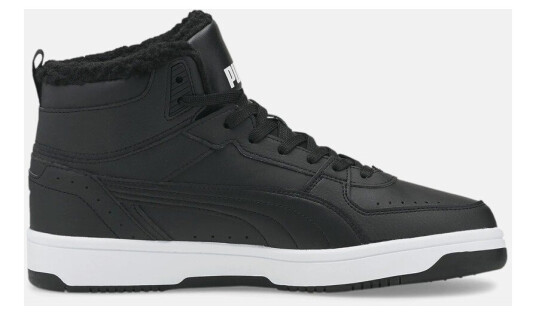 Puma Puma Rebound Joy Fur Puma Black-Puma White 41 (Uk 7.5) Sneakers
