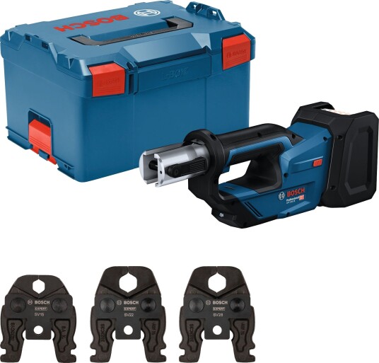Bosch Pressverktøy Gpt 18 v-19 SV15/22/28 19 Kn Uten Batteri Og Lader 06019M2002
