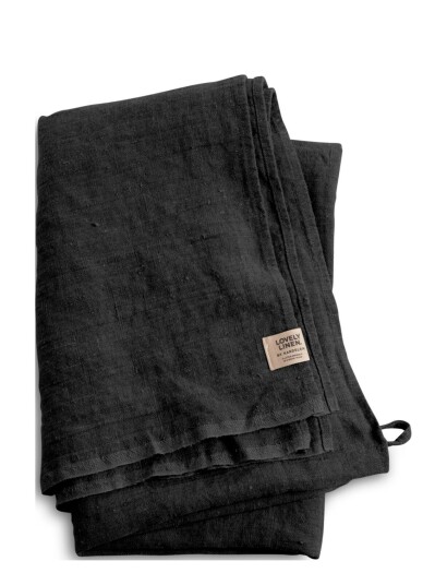 Lovely Linen Lovely Hamam Towel Grey Lovely Linen DARK GREY 90X145CM